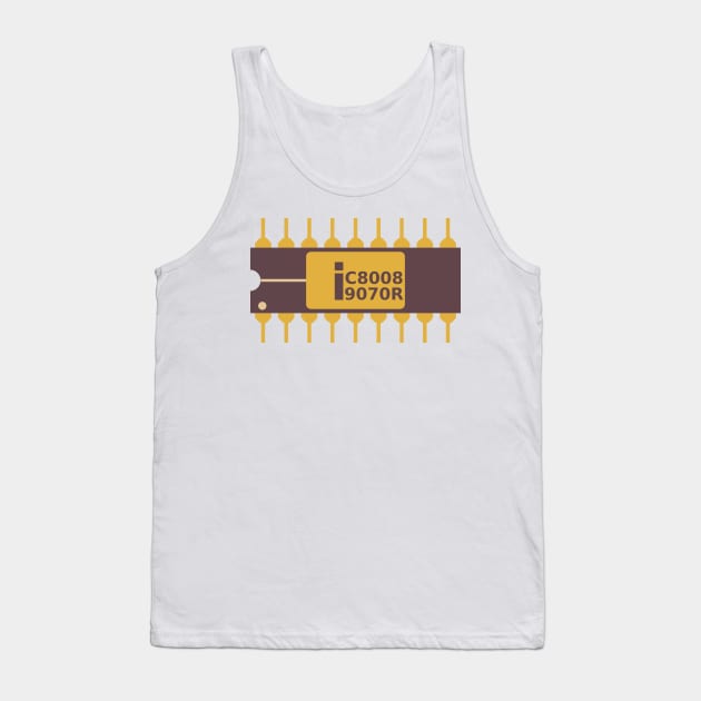 Intel 8008 Tank Top by Advent of Computing